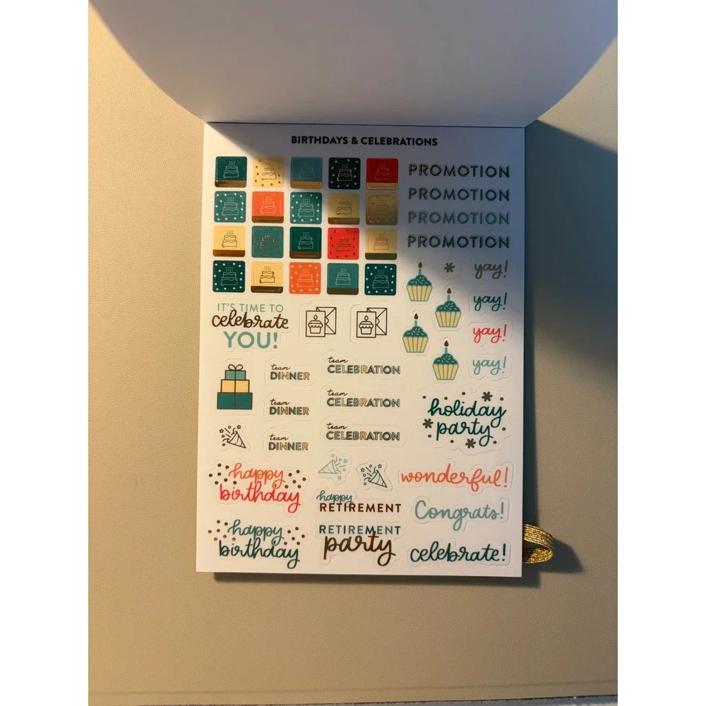 Passionate Penny Pincher Business Edition Planner Sticker Book 15 Sheets 562ct